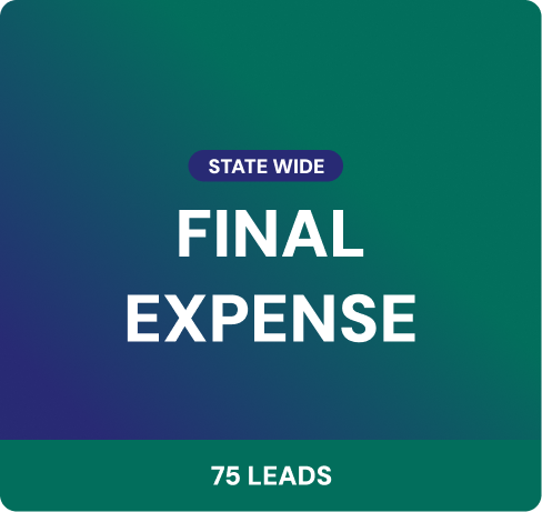 Final Expense - 75 Leads Per Week